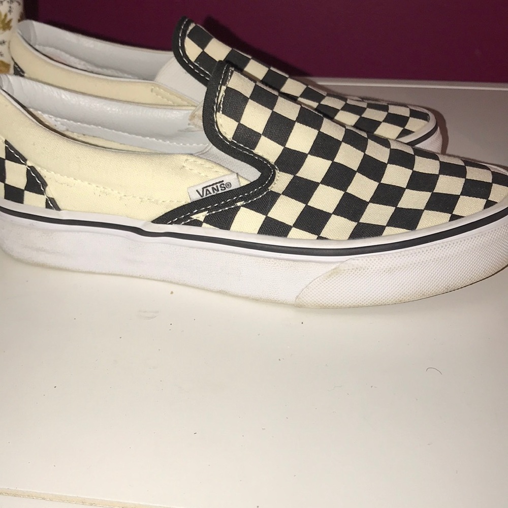 Checkered Vans